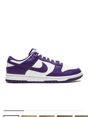 Nike Dunk Low Court Purple Men's Size 13